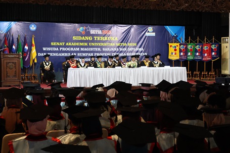 Universitas Setia Budi Gelar Wisuda Perode 1 Tahun 2026, Luluskan 206 Wisudawan
